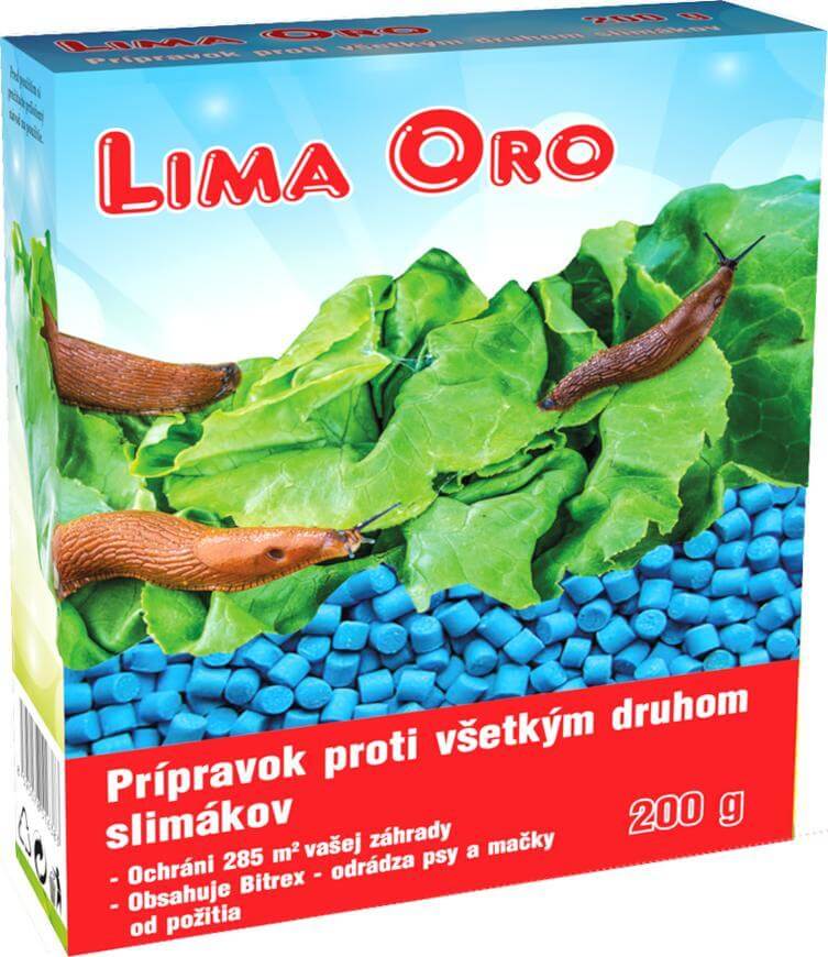 Chémia Lima Oro 3%, 200 g, proti všetkým druhom slimákov